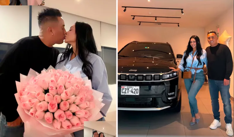 Christian Cueva enloquece por Pamela Franco y le regala lujosa camioneta por su cumpleaños 38: “Gracias por todo”