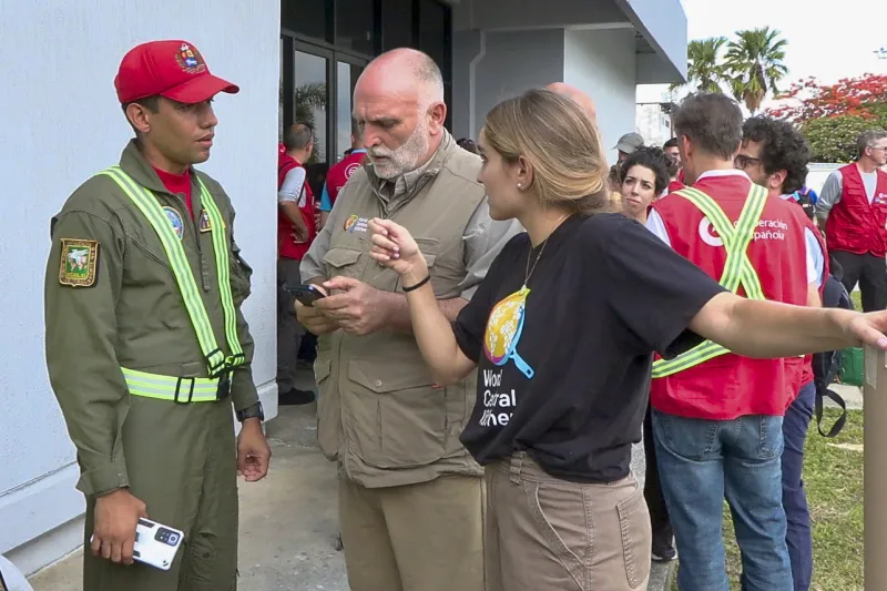 El chef José Andrés llega a Venezuela: "No es sólo cocinar, es que cada día la gente coma"