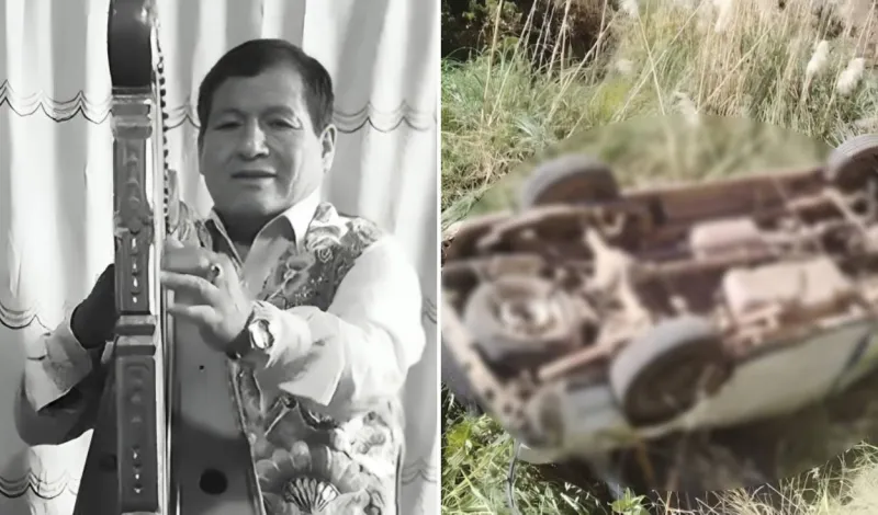 Muere el destacado cantautor Gorrión Tauripampino, el 'Rey del Arpa', junto a sus músicos tras caída de su auto a un abismo