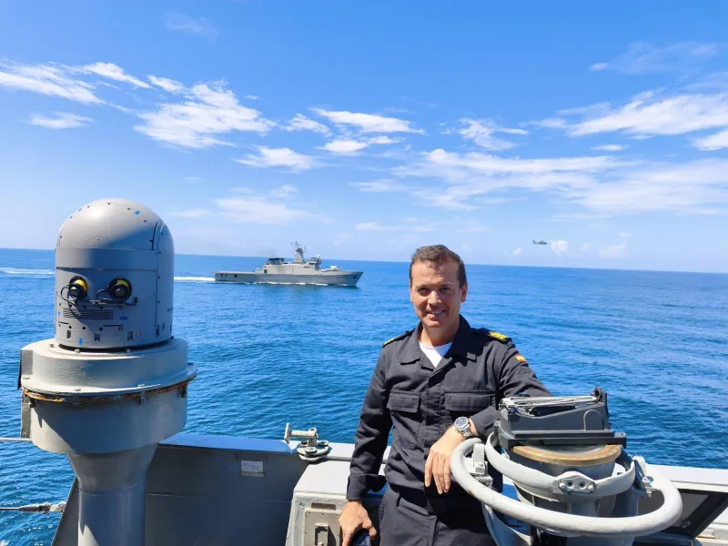 El gran desafío de la fragata Álvaro de Bazán, en dos ejercicios claves con la Marina estadounidense: "La interoperabilidad es absoluta"