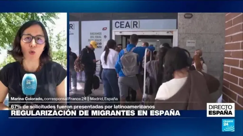 Directo España y el cierre de recepción de solicitudes de regularización migratoria