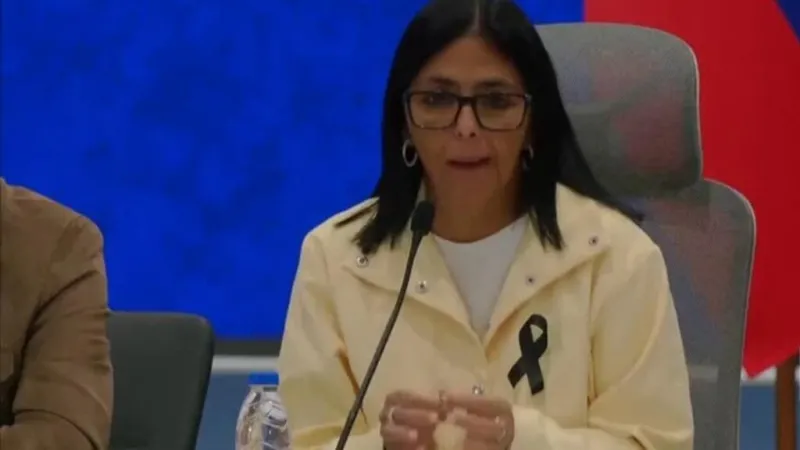 Venezuela: Delcy Rodríguez defiende respuesta del Gobierno a emergencia generada por terremotos