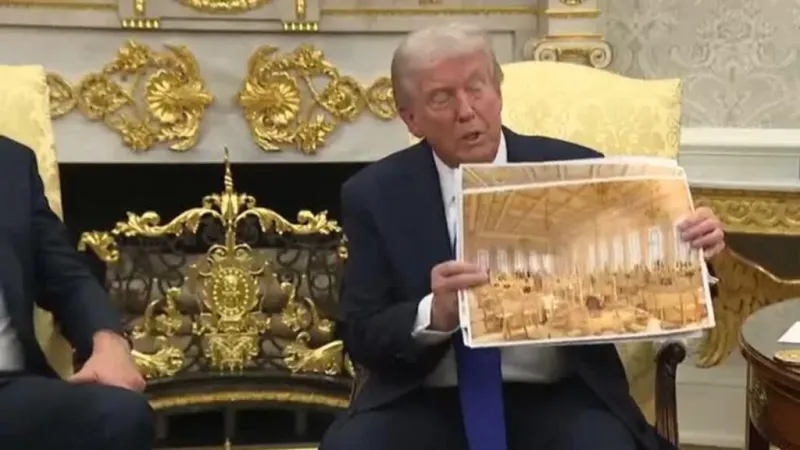 ¿'Trumpificación' en Washington? Remodelaciones de Donald Trump generan críticas
