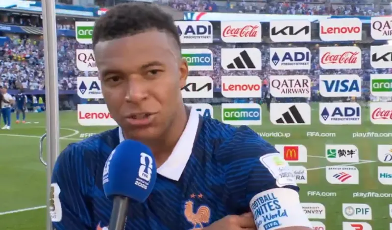 Kylian Mbappé acusa a Paraguay de "jugar sucio" en el Mundial 2026: "También sabemos meter las manos en la..."