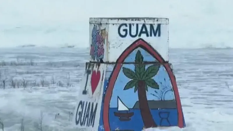 Guam y las Islas Marianas se preparan para la llegada del supertifón Bavi