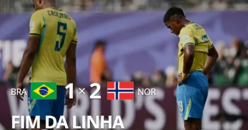 "Brasil fracasa una vez más": los medios brasileños reaccionaron a la eliminación ante Noruega