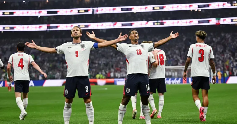 Inglaterra sacó toda su jerarquía y terminó con el sueño de México: los ingleses celebraron en el Estadio Azteca a 40 años de los goles de Maradona