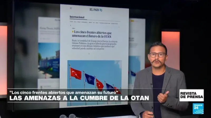 "Los cinco frentes abiertos que amenazan el futuro de la OTAN": 'El País'