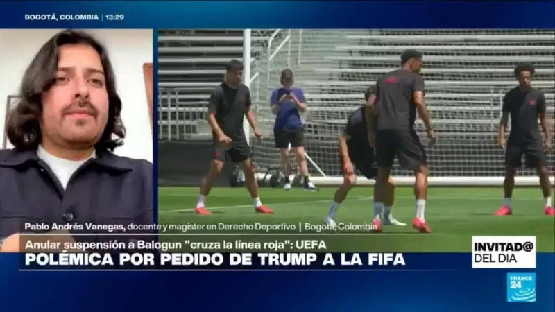 ¿En qué se ampara la FIFA para retirar la tarjeta roja al estadounidense Folarin Balogun?