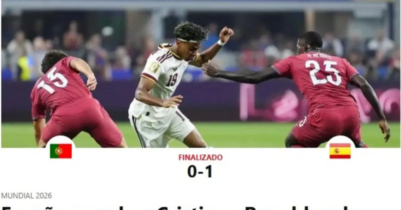 "España manda a Cristiano Ronaldo a la calle": la reacción de los medios tras la derrota de Portugal en manos de los españoles