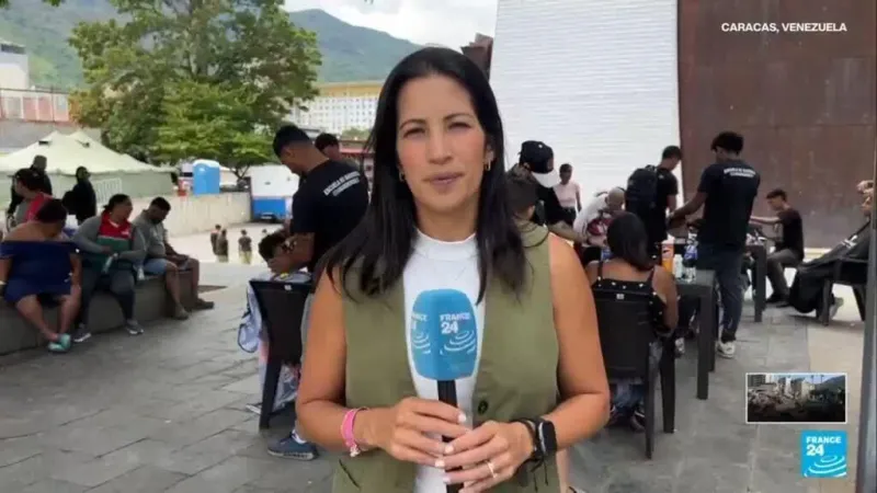 Venezuela: voluntarios apoyan a damnificados con servicios de barbería y actividades para los niños