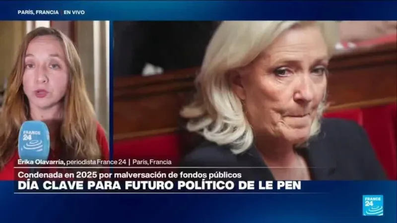 Informe desde París: Le Pen conocerá veredicto de juicio de apelación