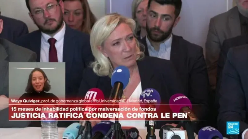 ¿Se presentará Marine Le Pen como candidata en 2027?