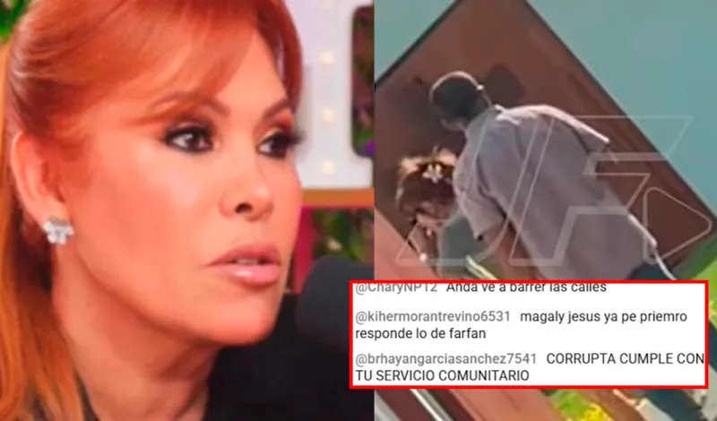 Magaly Medina recibe duras críticas tras informe de Jefferson Farfán sobre su presunto incumplimiento de servicio comunitario: "Anda a barrer, corrupta"
