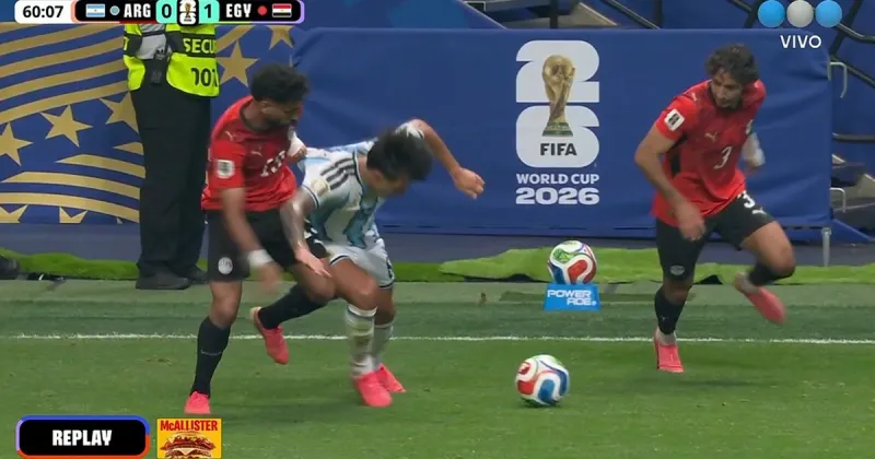 Un llamado del VAR le dio otra oportunidad a la Selección: cómo fue el gol que le anularon a Egipto