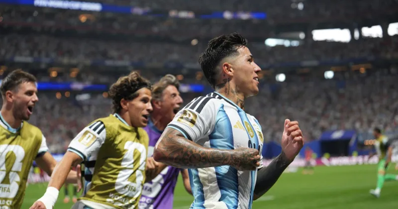 El agónico gol de Enzo Fernández con el que Argentina le dio vuelta el partido a Egipto