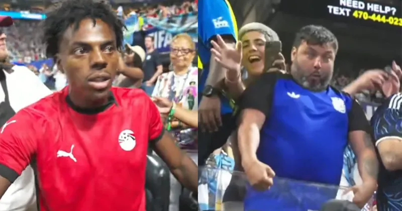 El mal momento de Speed tras la remontada de Argentina vs Egipto: le hicieron gestos racistas desde la tribuna