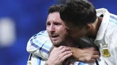 El llanto desconsolado de Messi tras lograr Argentina su épico pase a los cuartos del Mundial