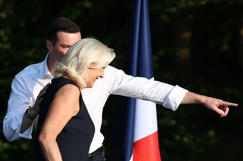 La azarosa vida política de Marine Le Pen