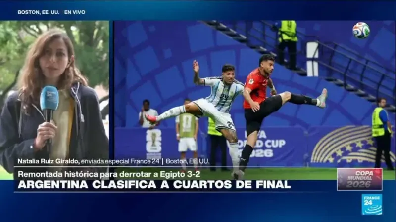 Informe de Boston: Argentina clasifica a cuartos de final