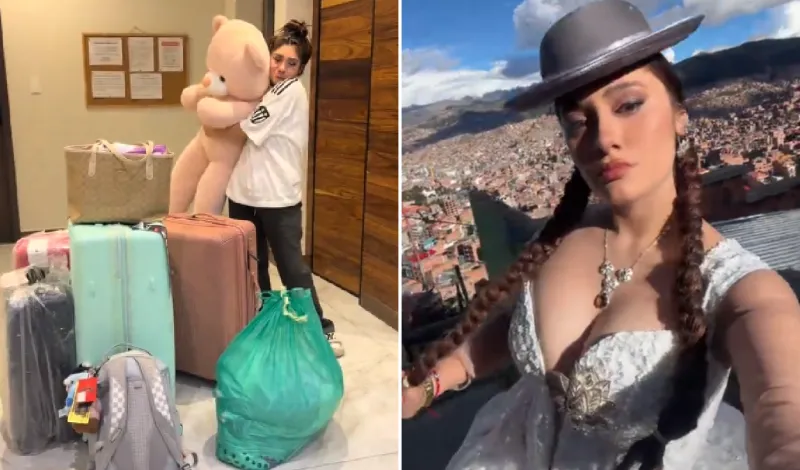 Querida tiktoker dejó su vida en Perú para comenzar de cero en Bolivia y sorprende con su éxito como influencer