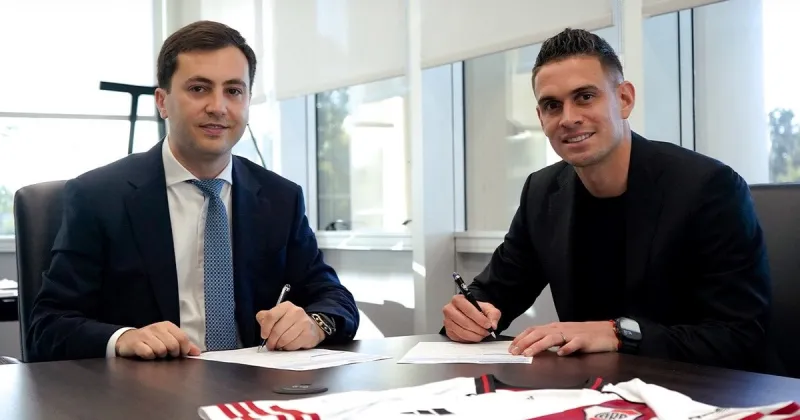 Santos Borré, goleador del primer ciclo de Gallardo, firmó contrato con River: "Chacho es un ganador, eso fue importante para volver"