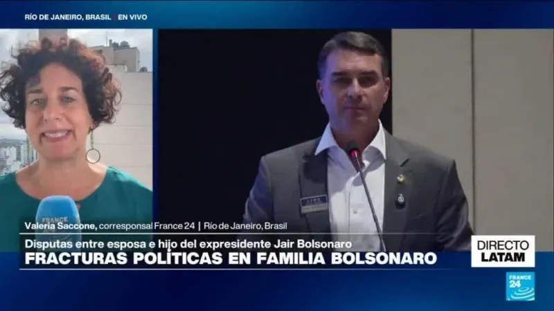 Directo Latam y las fracturas políticas del clan Bolsonaro en Brasil