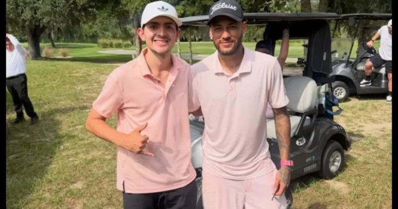 Neymar se fue del Mundial, pero no de Estados Unidos: jugó al golf en Florida tras despedirse de la selección de Brasil