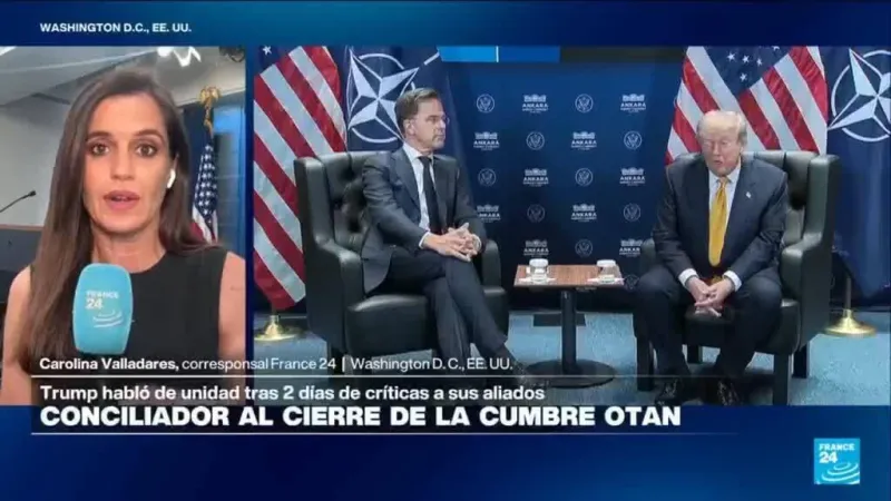 Trump cierra la cumbre de la OTAN con un tono conciliador tras atacar a España