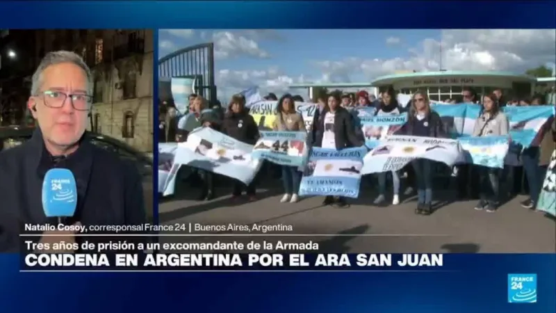Informe desde Buenos Aires: condenan a excomandante por el hundimiento del ARA San Juan