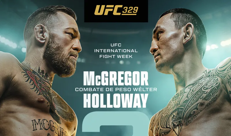 Conor McGregor vs Max Holloway 2: cuándo es, a qué hora y dónde ver las peleas de la cartelera de UFC 329
