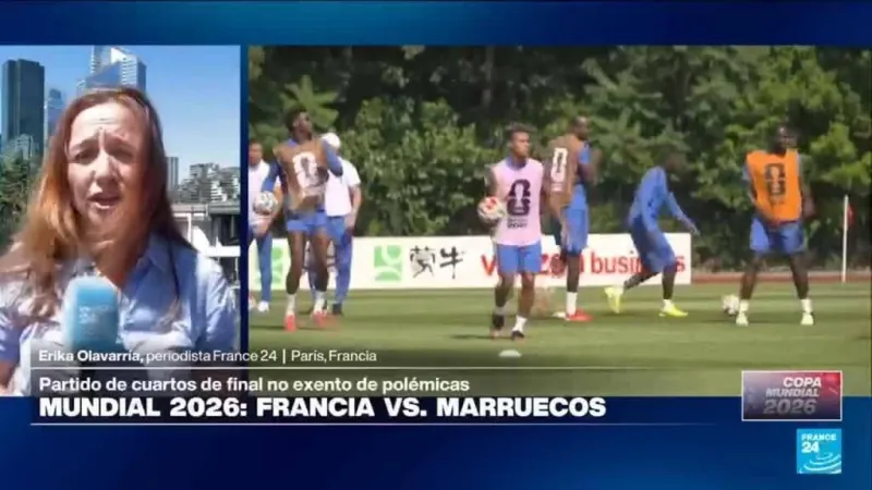 Informe desde París: Francia se prepara en caso de disturbios en partido contra Marruecos