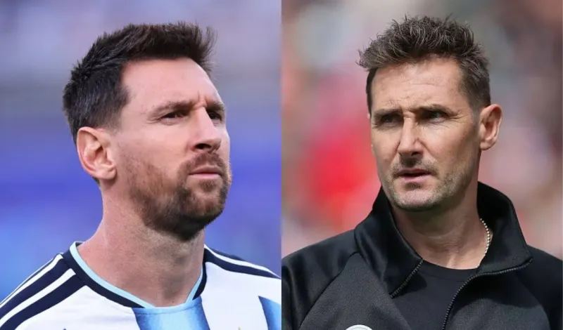 Miroslav Klose elogia a Messi tras romper su récord en los Mundiales: "Es un fenómeno increíble"