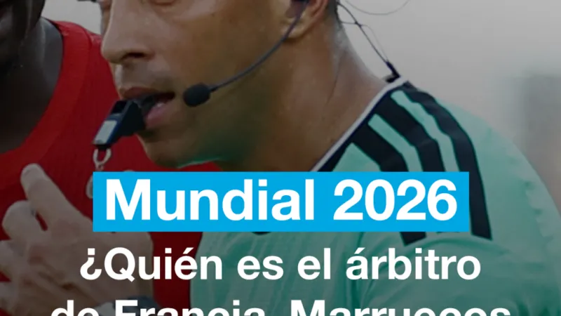 ¿Quién es el árbitro del partido Francia-Marruecos y por qué se habla tanto de él?
