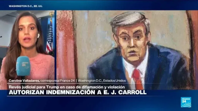 Tribunal ordena a Trump pagar 5,8 millones de dólares por caso de abuso sexual y difamación