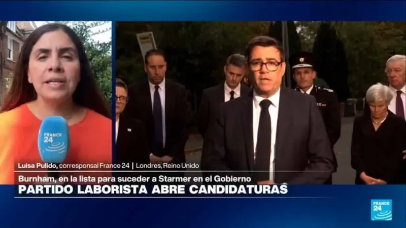 Informe desde Londres: partido Laborista abre candidaturas; Burnham sería el único candidato