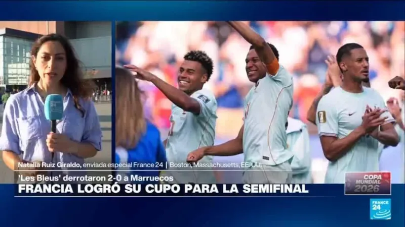 Francia vence a Marruecos y avanza a las semifinales del Mundial 2026
