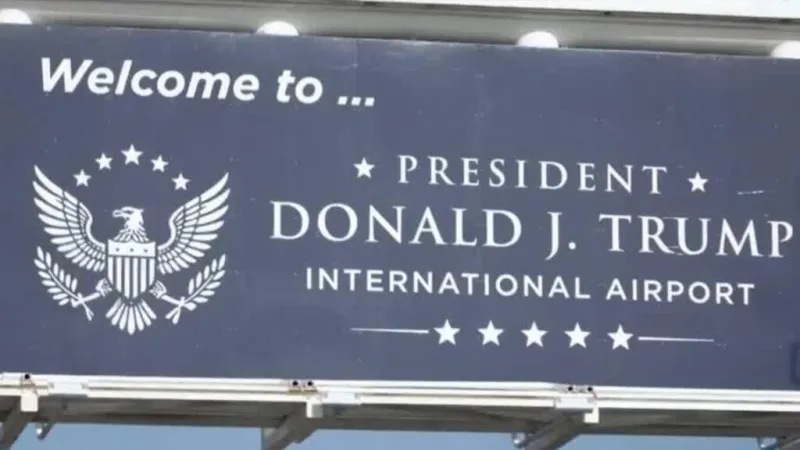 Aeropuerto de Palm Beach cambia su nombre a Donald Trump International