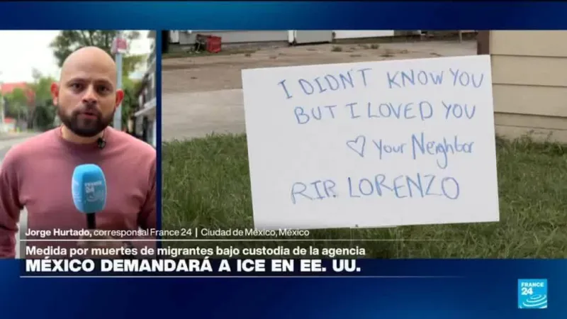 México denunciará en EE. UU. las muertes de migrantes bajo custodia del ICE