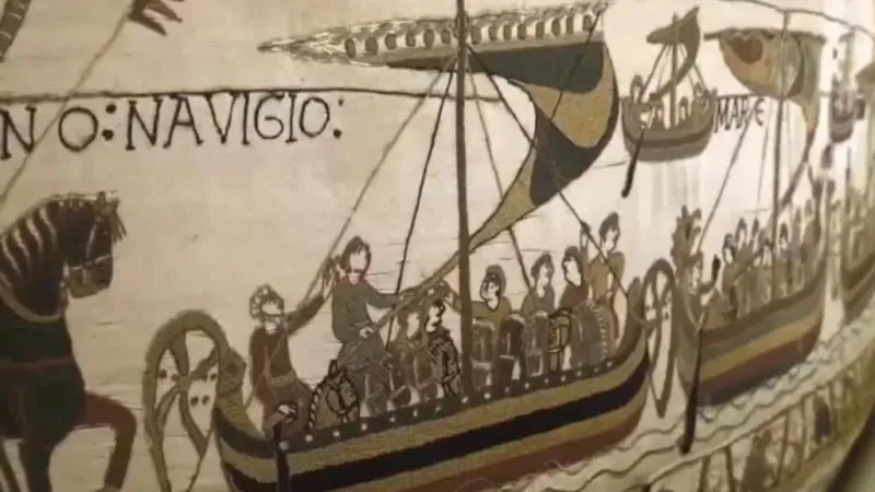 Tapiz de Bayeux llega a Londres para ser expuesto en el Museo Británico