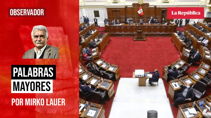 Palabras mayores, por Mirko Lauer