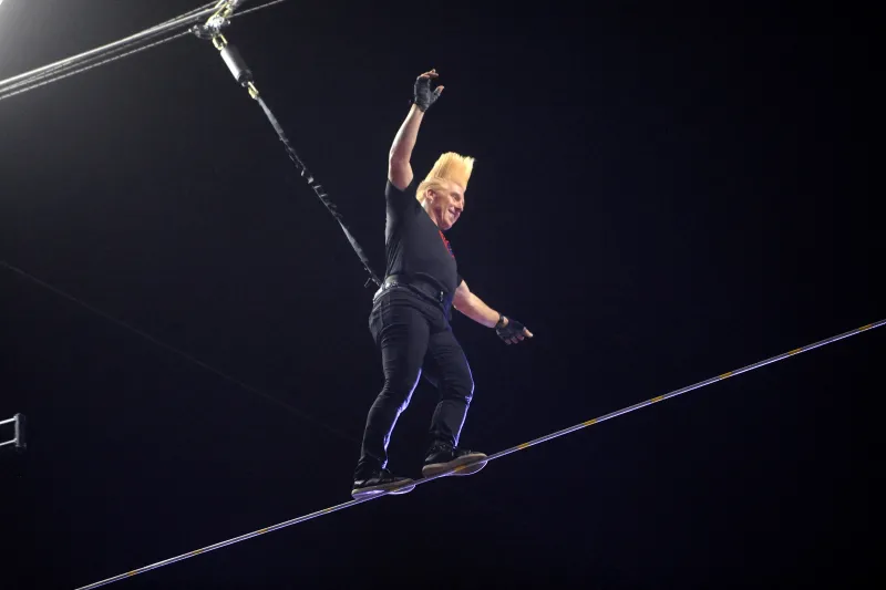 Bello Nock: “Soy más que un payaso acróbata”