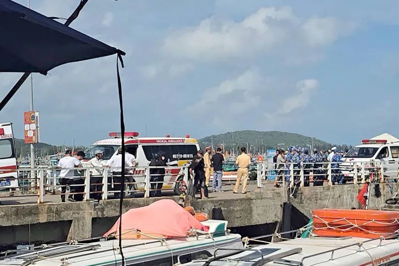 Mueren 15 turistas indios en un naufragio de lancha rápida cerca de costa del sur de Vietnam