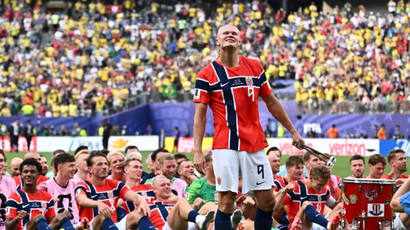 Con Haaland a la cabeza, así es cómo Noruega alcanzó el estrellato en el Mundial 2026