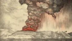 La erupción volcánica que produjo el sonido más fuerte que se haya registrado en la historia