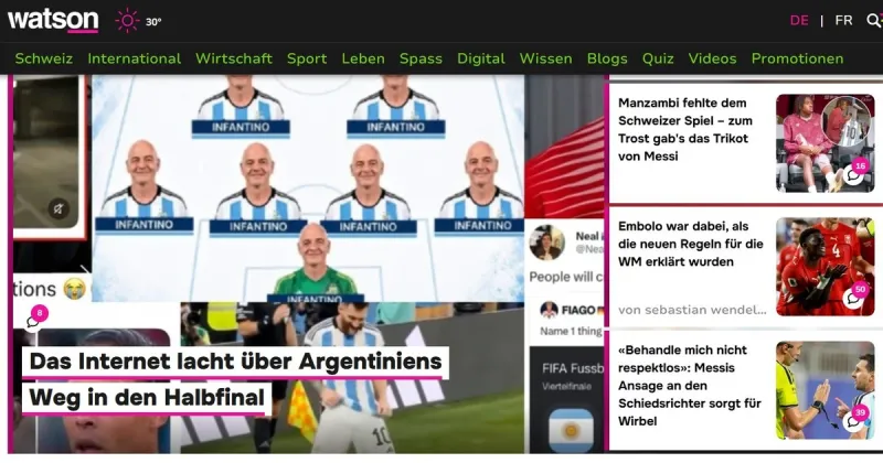 De Embolo "devastado" que "huye" a "desastre" y la ayuda de la FIFA: la reacción de los medios de Suiza tras el triunfo de Argentina en el Mundial 2026
