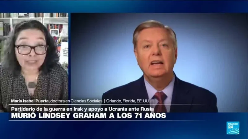 ¿Cuál fue el legado del fallecido Lindsey Graham en la política estadounidense?
