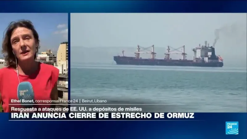 Tres días de ataques entre Irán y EE. UU.; Teherán anuncia el cierre del estrecho de Ormuz