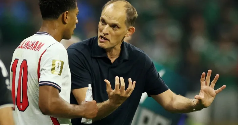 La interna de Inglaterra escaló antes de enfrentar a Argentina: el cruce entre Tuchel y Bellingham dividió al país
