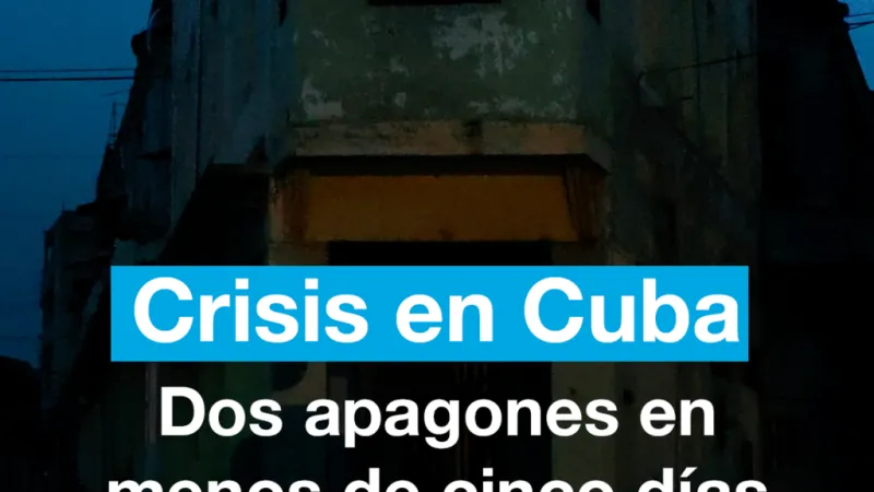 Crisis energética en Cuba: dos apagones en menos de cinco días